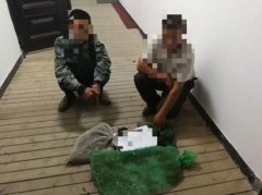 娄底俩男子用电子仿声设备非法狩猎6